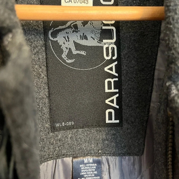 Parasuco Gray Pea  coat - Picture 2 of 6